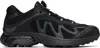 Salomon Xt-whisper Mesh And Rubber Sneakers In Black