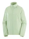Salomon Mountain Flex Zip-up Jacket In Green