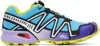 Salomon Multicolor Speedcross 3 Sneakers In Aquarius / White / L