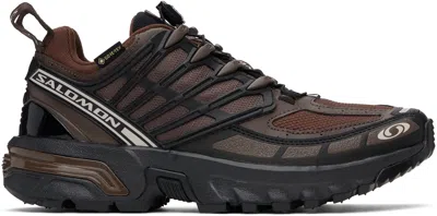 SALOMON BROWN ACS PRO GORE-TEX SNEAKERS