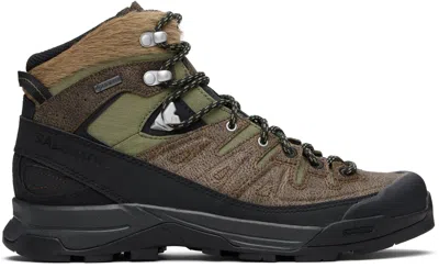 Salomon ブラウン X-alp Mid Gore-tex ブーツ In Multi