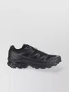 Salomon Chunky Sole Lace-up Sneakers With Mesh Panels In Black