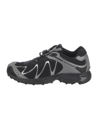 Pre-owned Salomon Colorblock Pattern Athletic Sneakers In Gray