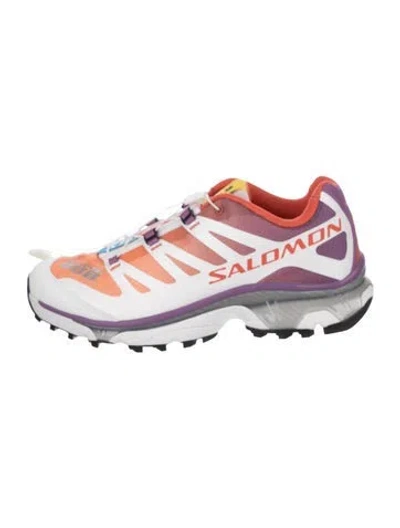 Pre-owned Salomon Colorblock Pattern Athletic Sneakers In Multi
