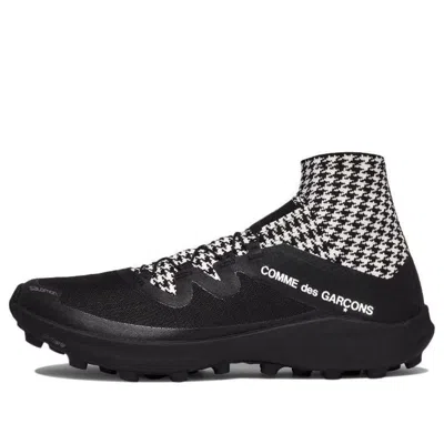 Salomon Comme Des Garcons X  Cross 'black Whote'