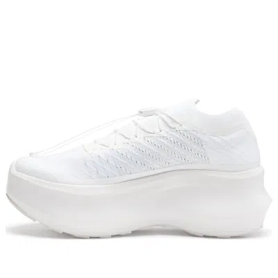 Salomon Comme Des Garcons X  Pulsar Platform 'triple White'