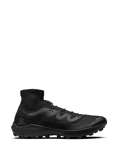 Salomon Cross High-top Sneakers In Black