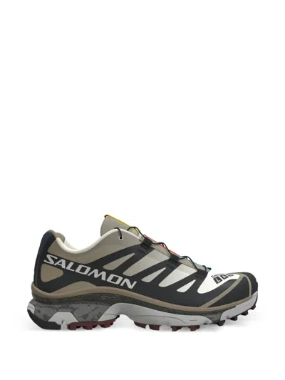 Salomon Desert Tan Sneakers In Black