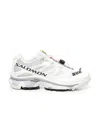 Salomon Mesh Breathable Sneaker Toe Reinforced In White