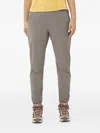 Salomon Elasticated-ankles Track Pants In Gray