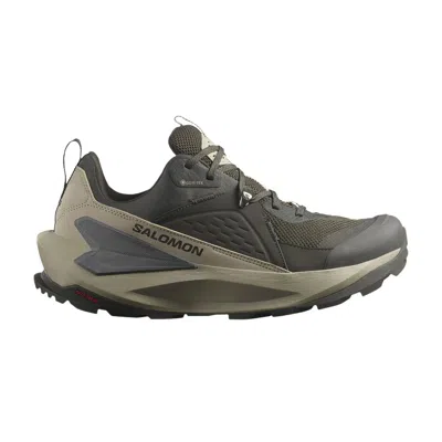 Pre-owned Salomon Elixir Gore-tex 'peat Vintage Khaki' | Green | Men's Size 8.5