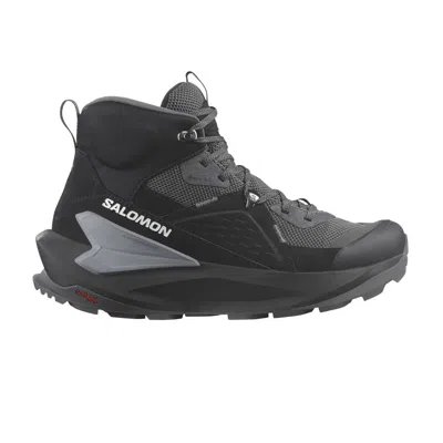 Pre-owned Salomon Elixir Mid Gore-tex 'black Quiet Shade'