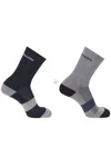 Salomon Evasion Crew 2-pack In Gray