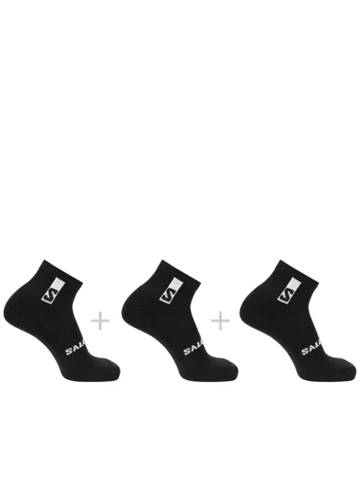 Salomon Everyday Ankle 3-pack In Black
