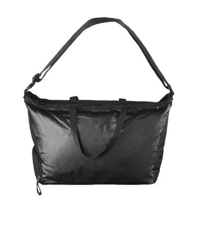 Salomon Extended Logo Detailed Tote Bag In Black