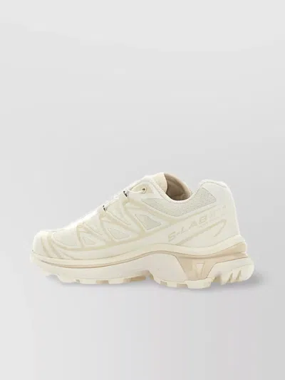 Salomon Fabric Xt-6 Sneakers Mesh Upper In Neutral