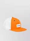 Salomon Flat Cap With Mesh Back Panel In Orange