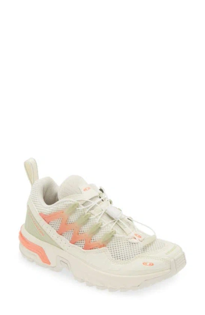 Salomon Gender Inclusive Acs + Og Sneaker In Vanilla Ice/ Celadon Green