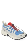 Salomon Gender Inclusive Acs Og Trail Running Shoe In Provence/ High Risk Red