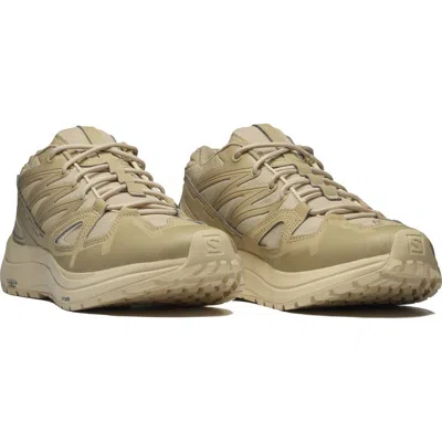 Salomon Gender Inclusive Odyssey Running Shoe In Safari/bleached Sand/safari