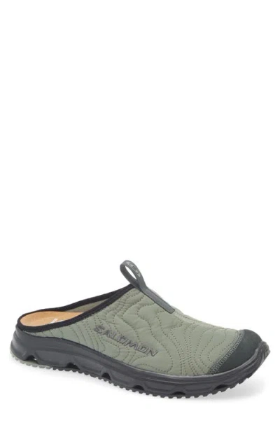 Salomon Gender Inclusive Rx 3.0 Atq Quilted Recovery Slide In Animal Print