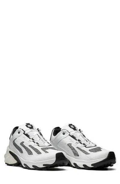 Salomon Gender Inclusive Speedverse Prg Sneaker In White/vanilla Ice/phantom