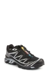 Salomon Mens Black Black Silver Xt-6 Gtx Quick-lace Mesh Low-top Trainers In Black/black/ftw Silver
