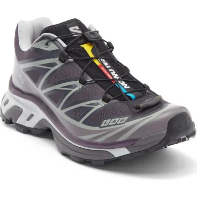 Salomon Gender Inclusive Xt-6 Sneaker In Black