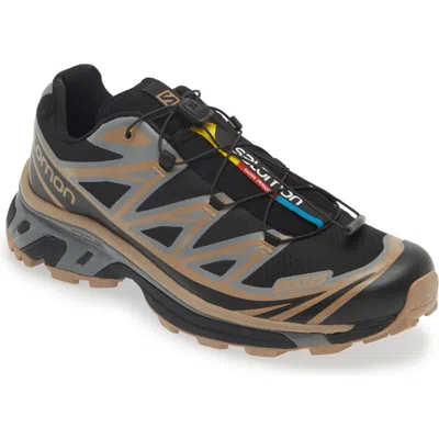 Salomon Gender Inclusive Xt-6 Sneaker In Black
