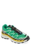 Salomon Xt-6 Sneakers In Bright Green/black/sulphur