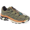 Salomon Gender Inclusive Xt-6 Gore-tex® Waterproof Sneaker In Deep Lichen Green