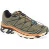 Salomon Gender Inclusive Xt-6 Gore-tex® Waterproof Sneaker In Deep Lichen Green