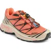 Salomon Gender Inclusive Xt-6 Sneaker In Living Coral/black/cement
