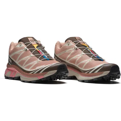 Salomon Gender Inclusive Xt-6 Sneaker In Mahogany Rose