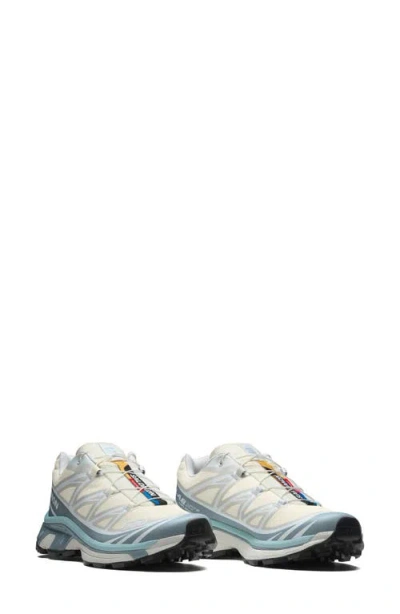 Salomon Gender Inclusive Xt-6 Sneaker In Vanilla Ice