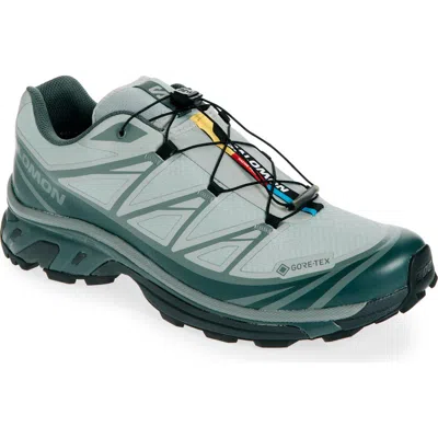 Salomon Gender Inclusive Xt-6 Gore-tex® Waterproof Sneaker In Green