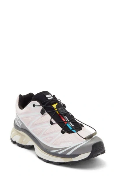 Salomon Gender Inclusive Xt-6 Sneaker In White