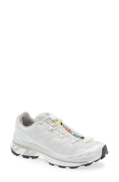 Salomon Gender Inclusive Xt-6 Trail Running Shoe In White