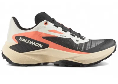 Pre-owned Salomon Genesis (women's) Sneakers In Fusion Coral/tender Peach/black
