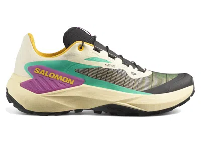 Pre-owned Salomon Genesis (women's) Sneakers In Transparent Yellow/black/willowherb