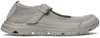 Salomon Rx Marie-jeanne Mesh And Suede Sneakers In Ghost Gray/ghost Gra