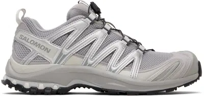 Salomon Gray Xa Pro 3d Sneakers In Alloy/ftw Silver/lun