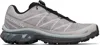 Salomon Xt-6 Shadow Rubber-trimmed Mesh-jacquard Sneakers In Gray
