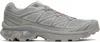 Salomon Gray Xt-6 Sneakers In Ghost Gray/ghost Gra