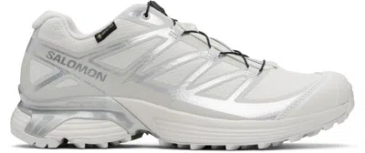 Salomon Gray Xt-pathway Gore-tex Sneakers In Lunar Rock / Alloy /
