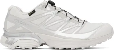 Salomon Gray Xt-pathway Gore-tex Sneakers In Lunar Rock / Alloy /