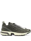 Salomon Military Green Acs Pro Leather Sneaker In Green