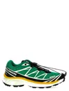 Salomon Xt-5 Sneakers With Mesh Upper And Rubber Outsole In Green