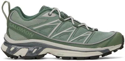 Salomon Green Xt-6 Expanse Sneakers In Laurel Wr/lily Pad/d
