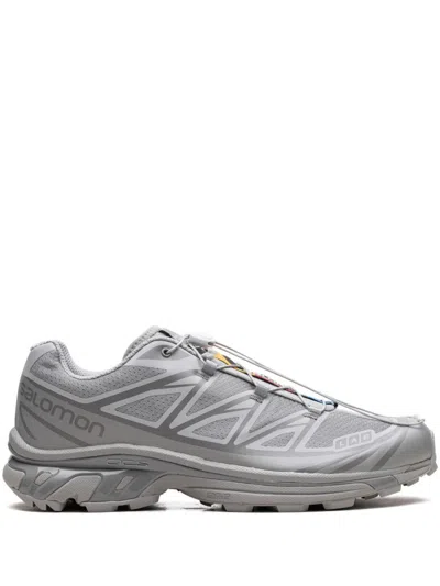 Salomon Grey Logo Sneakers In Gray